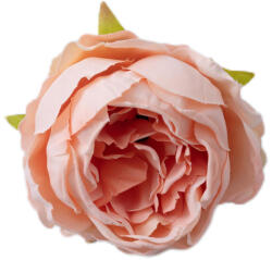 Valex Decor Peónia selyemvirág fej, 5.5cm - Pezsgő (AF119-09)