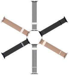 Dux Ducis Milanese - rozsdamentes acél mágneses szíj Apple Watch 38/40/41mm ezüst