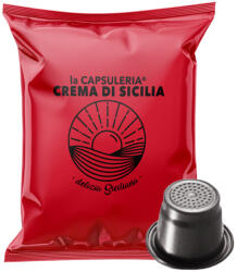 La Capsuleria Crema di Sicilia kávé (200 db) - Nespresso®-val kompatibilis kapszulák* (CN50-200) - blansynergy