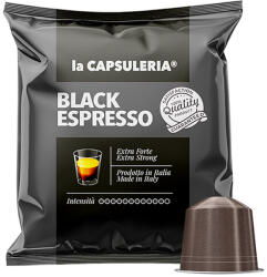 La Capsuleria Fekete eszpresszó kávé (100db) - Nespresso®-val kompatibilis kapszulák* (CN01-100)