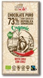 Chocolates Solé Шоколади Solé - 73% органичен шоколад с чили