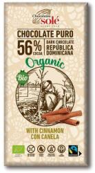 Chocolates Solé Шоколади Solé - 56% органичен шоколад с канела