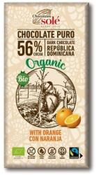 Chocolates Solé Шоколади Solé - 56% органичен шоколад с портокал