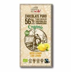 Chocolates Solé Шоколади Solé - 56% органичен шоколад с лимон