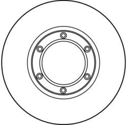 TRW DF1005 Disc frana