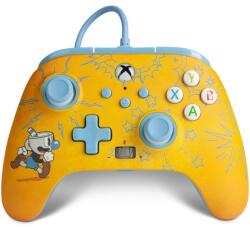 PowerA Enhanced Wired Xbox Series X|S One PC Cuphead Mugman (1517532-01) Gamepad, kontroller