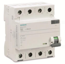 Siemens FI-relé 40A 4P 30mA 400V Siemens (5SV3344 6)