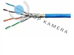 Schrack kábel S/FTP Cat. 7, HSKP423HP5, 4x2xAWG23/1, 1.000Mhz, LS0H, Dca, 30%, kék (HSKP423HP5)