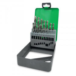 Z-TOOLS Csigafúró készlet 1-10mm HSS-G 19r. köszörült Metal-Box Z-Eco (030405-0016)