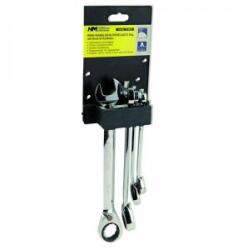 MÜLLNER Racsnis csillag-villáskulcs készlet 4 részes 10-19mm CrV (87-11-4PC)