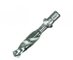 Bohrcraft Kombinált gépi menetfúró M 3xSW1/4" hatszög szárral HSS-G (030102-0202)