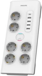 Philips 6 Plug + 4 USB 2 m Switch (SPN7060WA/58)