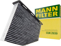 MANN Filtru habitaclu Carbon Activ Mann CUK 2939 pentru Audi, Seat, Skoda, VW (CUK2939)