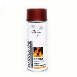 BRILLIANTE Vopsea spray temperaturi inalte Rosu Brilliante 400ml (01455) - sxsauto