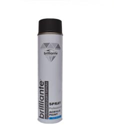 BRILLIANTE Vopsea Spray Acrilica Brilliante Negru Mat RAL 9005 600 ml (05233)