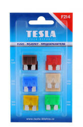 TESLA Set 12 sigurante fuzibile Tesla, ATO, 5A, 7, 5A, 10A, 15A, 20A, 25A, 30A, 40A (TESF214)