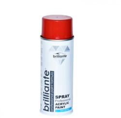 BRILLIANTE Vopsea Spray Brilliante Rosu Coral RAL 3016 400 ml (08706)