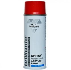 BRILLIANTE Vopsea Spray Brilliante Rosu Trafic RAL 3020 400 ml (10512)