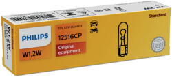 Philips Set 10 Becuri Fara Soclu W1.2W 12V Philips (12516CP)