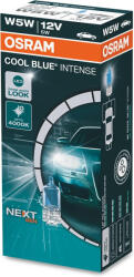 OSRAM Set 10 becuri W5W 12V Osram Cool Blue Intense NextGen (2825HCBN)