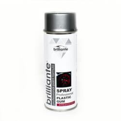 BRILLIANTE Vopsea Spray Brilliante Cauciucata (Argintiu) 400 ml (01456)