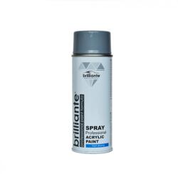 BRILLIANTE Vopsea Spray Brilliante Gri Argintiu uscare rapida RAL 7001 400 ml (01434)