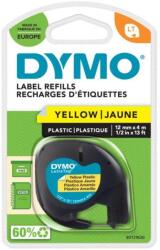 DYMO Feliratozógép szalag Dymo Letratag S0721620/59423 12mmx4m, ORIGINAL sárga (S0721620) - web24