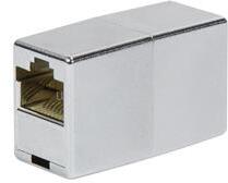 LogiLink RJ45 Mini inline csatlakozó 1: 1 Cat. 5e, árnyékolt, műanyag (LOGILINK_NP0029) (LOGILINK_NP0029)