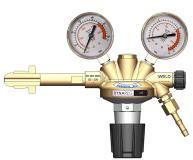Iweld Dynareg levegő nyomáscsökkentő 230/10 bar, 2 manométerrel