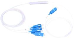 Extralink EX. 0653 distribuitoare de cabluri Splitter cablu Albastru, Alb (EX.0653)