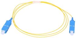 Extralink PATCHCORD SC/UPC-SC/UPC SM G. 657A SIMPLEX 900UM 1M cablu InfiniBand/fibră optică FTTH Galben (EX.1698)
