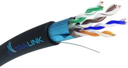 Extralink CAT5E FTP (F/UTP) V2 OUTDOOR TWISTED PAIR 305M - Kabel - Netzwerk cabluri de rețea Negru F/UTP (FTP) (EX.8710)