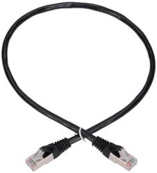 Extralink EX. 7584 cabluri de rețea Negru 0, 5 m Cat5e F/UTP (FTP) Rotunde (EX.7584)