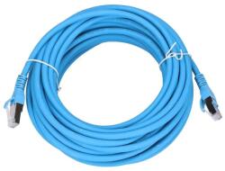 Extralink LAN patchcord CAT. 6A S/FTP 10m 10G shielded foiled twisted pair bare copper BLUE (EX.6594)