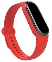 GIGAPACK GP-97876 Xiaomi Mi Band 7 / Mi Band 6 NFC / Mi Band 6 piros szilikon óraszíj (GP-97876)