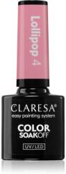 Claresa SoakOff UV/LED Color Lollipop géles körömlakk árnyalat 4 5 g