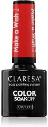 Claresa SoakOff UV/LED Color Make a Wish géles körömlakk árnyalat 2 5 g