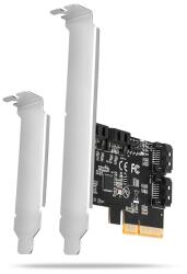 AXAGON PCES-SA4X4 PCIe Controller 4x SATA 6G (PCES-SA4X4) - rufusz