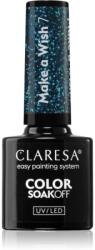 Claresa SoakOff UV/LED Color Make a Wish géles körömlakk árnyalat 7 5 g