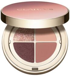Clarins Ombre 4 Colour Eye Palette szemhéjfesték paletta a hosszan tartó hatásért árnyalat 01 - Fairy Tale Nude Gradation 4.2 g
