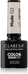 Claresa SoakOff UV/LED Color Nude géles körömlakk árnyalat 122 5 g