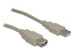 Delock DL82239 USB 2.0-A (apa/anya) 1.8 méteres hosszabbító kábel (DL82239) (DL82239)