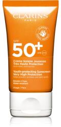 Clarins Sun Care Youth-Protecting Sunscreen napozókrém arcra SPF 50+ 50 ml