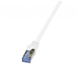 LogiLink Cablu Patchcord Logilink CQ4022S, S/FTP, Cat6a, 0.5m, alb (CQ4022S)