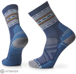 Smartwool HIKE LC SPIKED STRIPE CREW zokni, alpesi kék (XL)