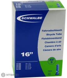 Schwalbe 16 x 1, 75-2, 125 cső, automata szelep (szingó szelep)
