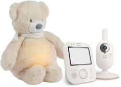 Philips Baby Monitor SCD891/26+NATTOUSleepy Bear Beige ajándékszett 0 m+ (újszülötteknek)