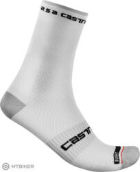 Castelli ROSSO CORSA PRO 15 zokni, fehér (LX)