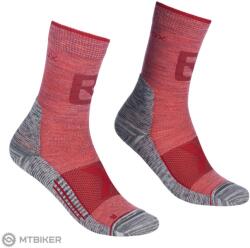 ORTOVOX Alpinist Pro Compression Mid női zokni, pirosító (EU 35-38)