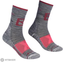 ORTOVOX Alpinist Pro Compression Mid női zokni, szürke keverék (EU 39-41)
